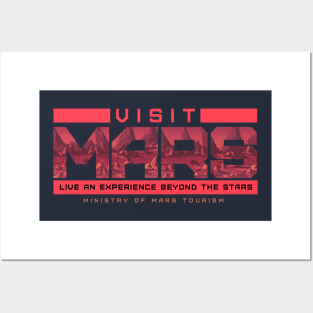 Visit Mars Posters and Art